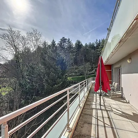 Bel F3 Climatise Avec Parkings, Terrasse Et Vue Sur Montagnes A 50m Du Centre Et Des Thermes - Fr-1-451-213 Apartman Lamalou-les-Bains